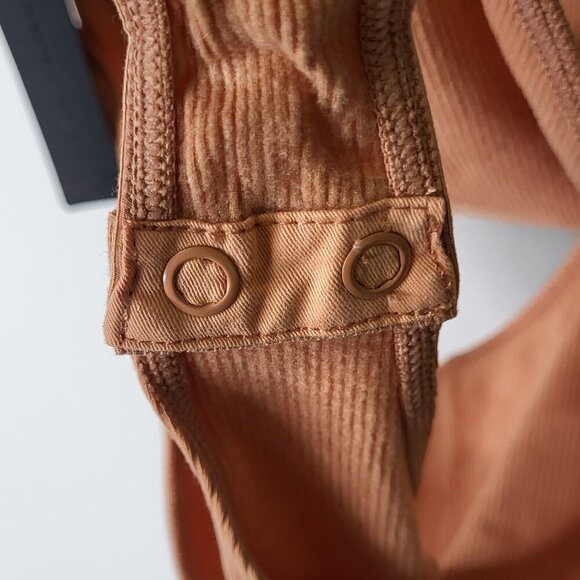 Alphalete Monarch Collection Women's Cut Out Sandstone Bodysuit Size S - Picture 7 of 9